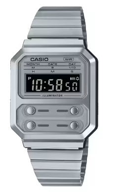CASIO VINTAGE Mod. EDGY COLLECTION - SILVER