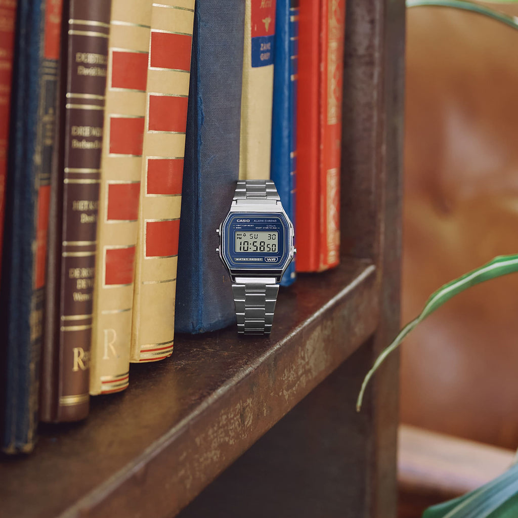 CASIO VINTAGE Mod. ICONIC - BLUE  **NEW**
