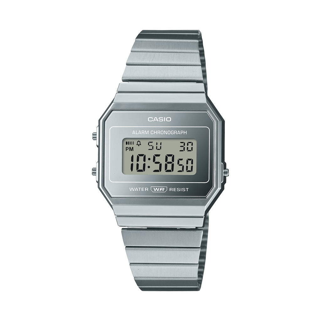 CASIO VINTAGE Mod. ICONIC SLIM DESIGN - SILVER
