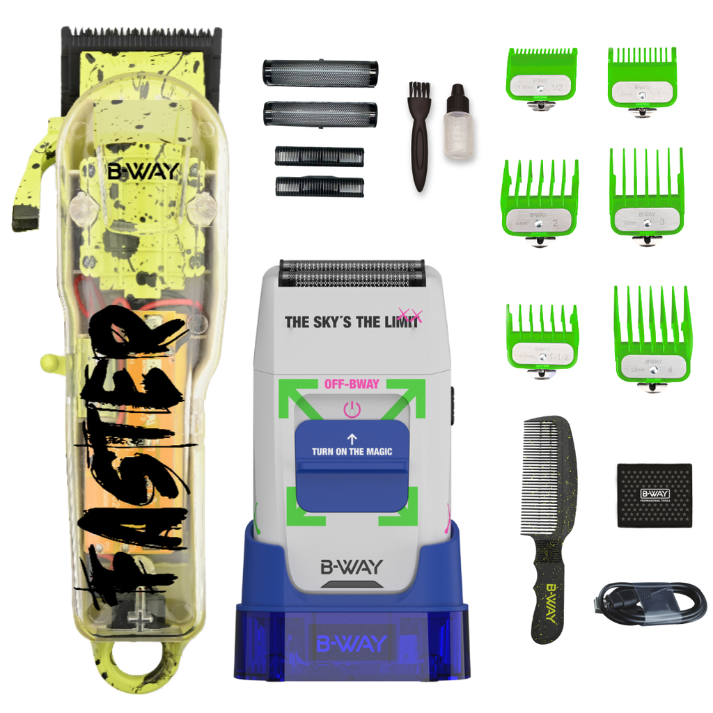 Faster + Off shaver