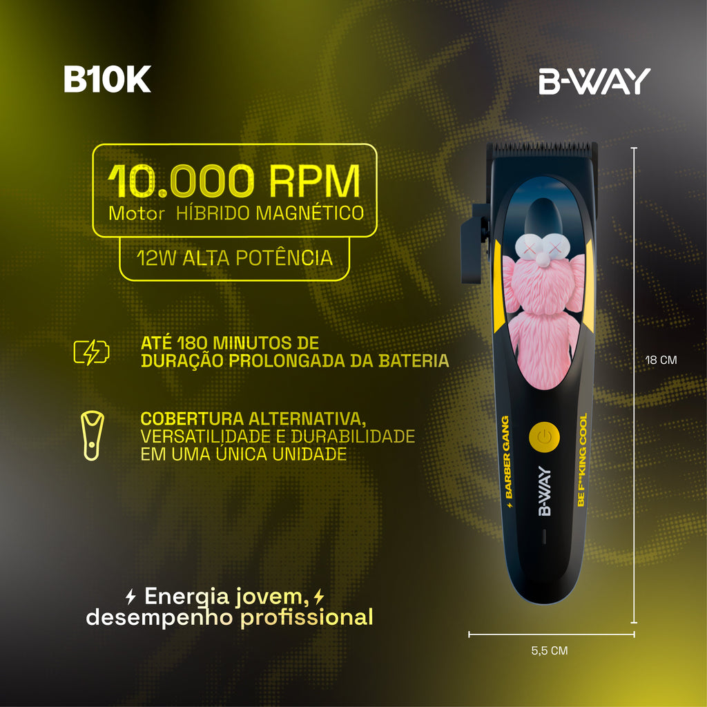 B10k + Off shaver