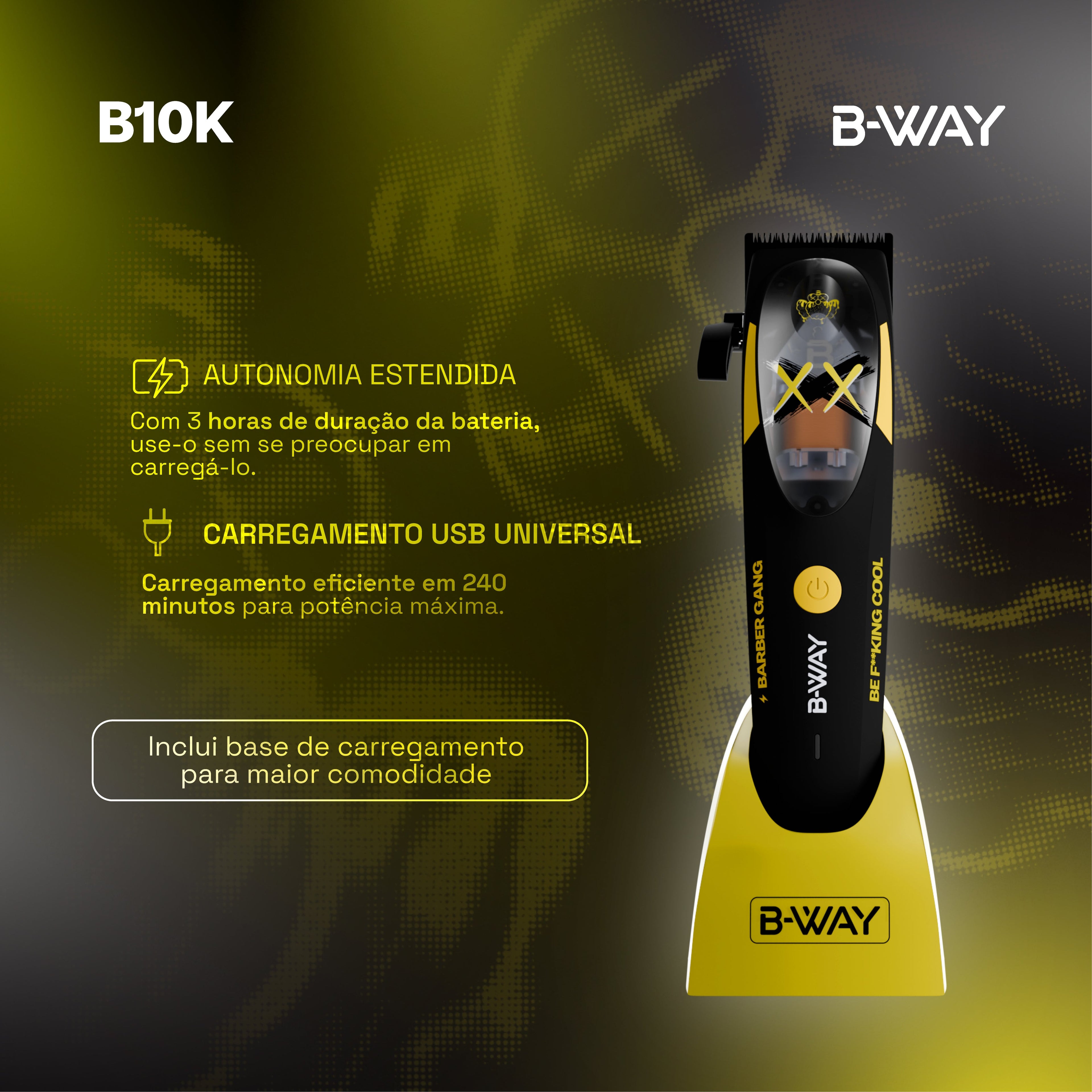B10k + Off shaver