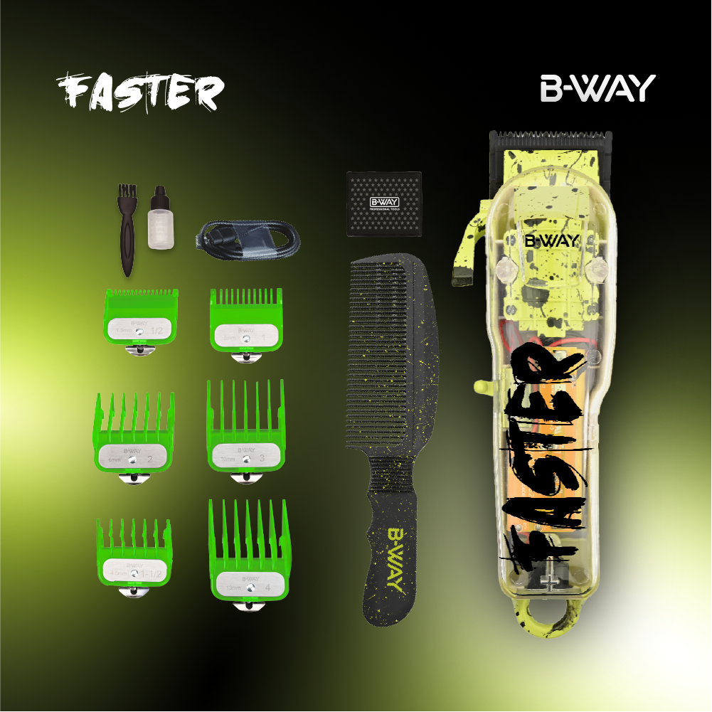Faster + Off shaver