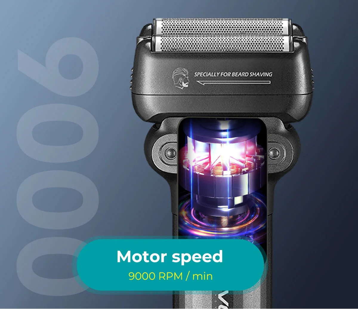 NNEOBA Professional 0MM Foil Shaver