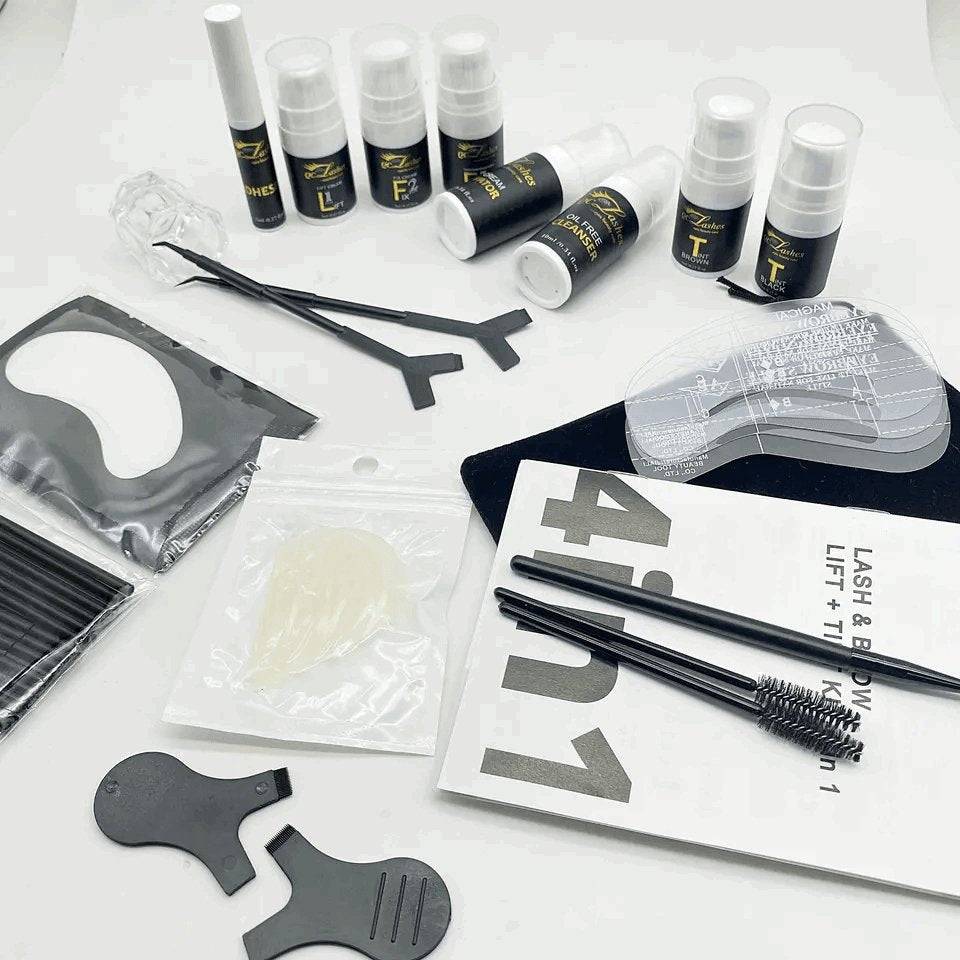 Ultimate Lash & Brow Enhancement Kit: Lift & Tint 4 in 1